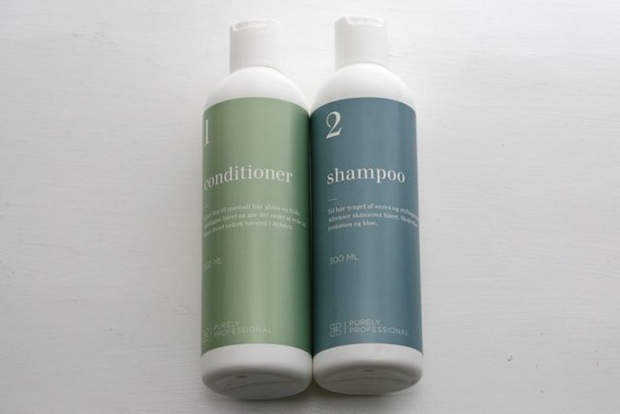 Purely Professional Conditioner 1 og Shampoo 2