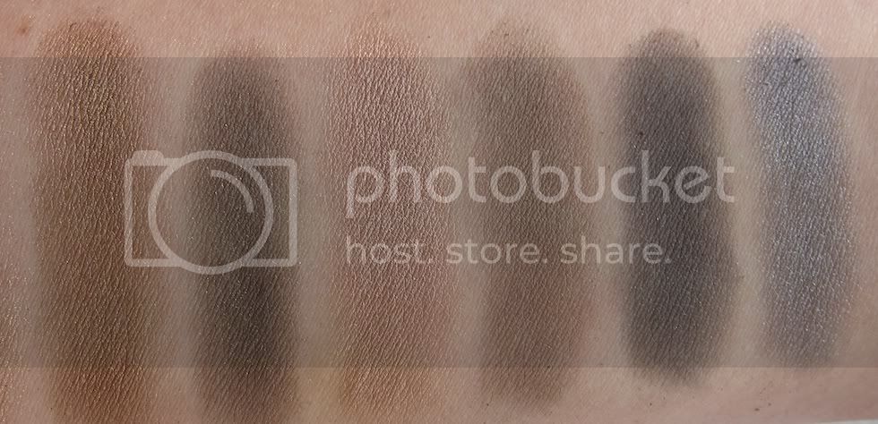 Urban Decay Naked swatches