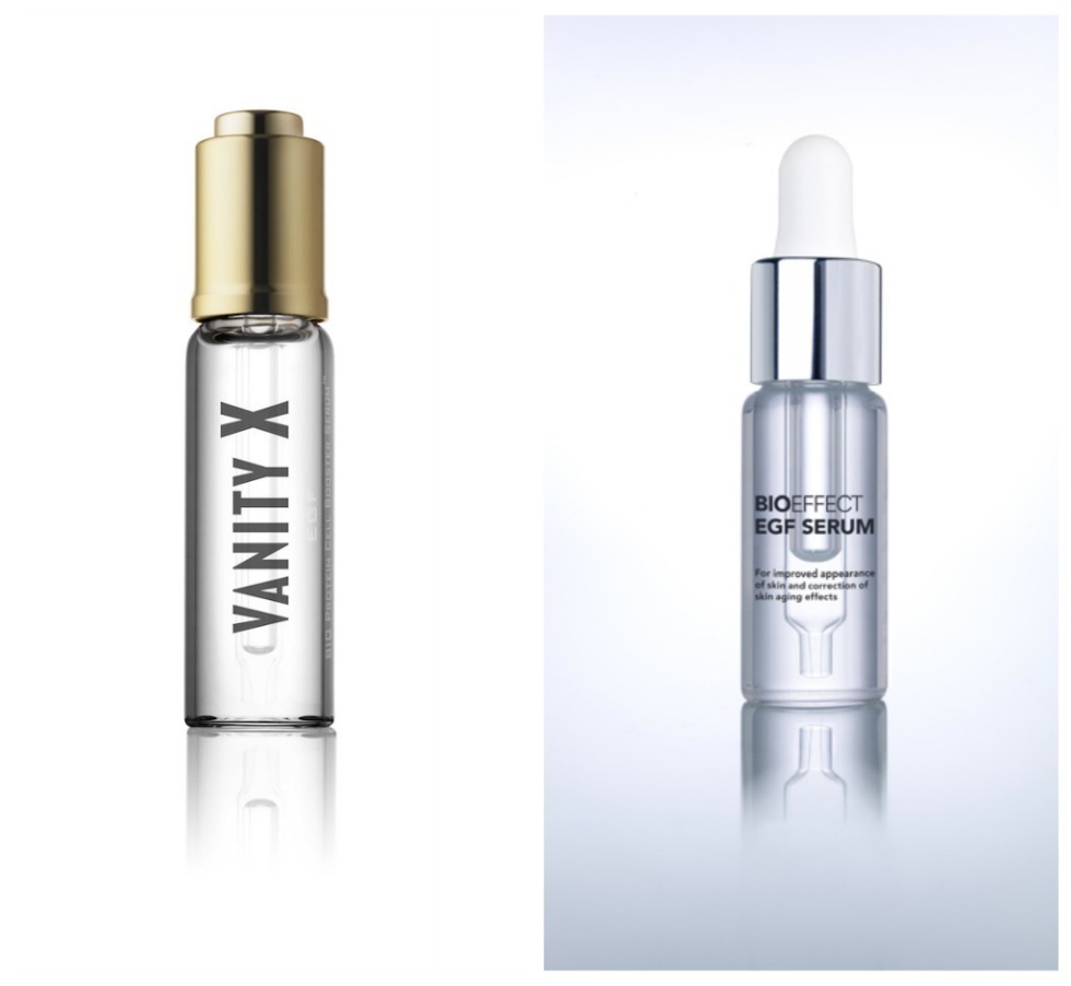 Vanity X og Bioeffect Epidermal Growth Factor antiage der VIRKER PUDDERDÅSERNE