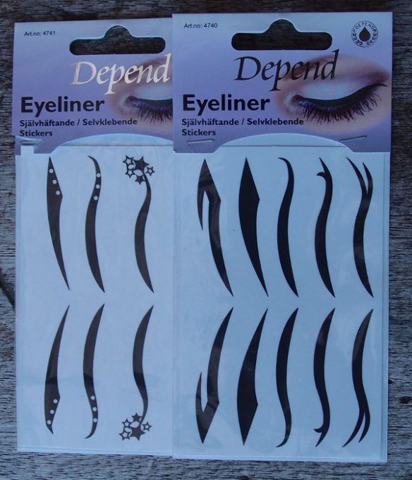 Depend Eyeliner Stickers