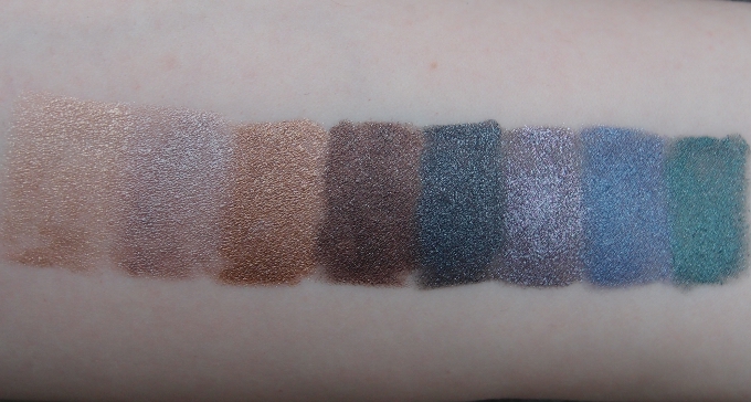 GOSH Forever Eye Shadow Swatches