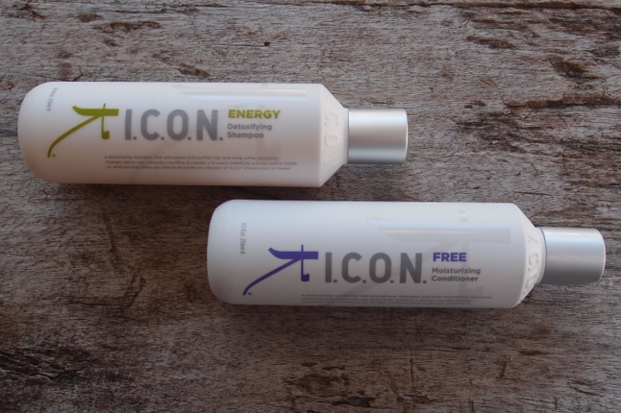 I.C.O.N. Energy Detoxifying Shampoo og Free Moisturizing Conditioner
