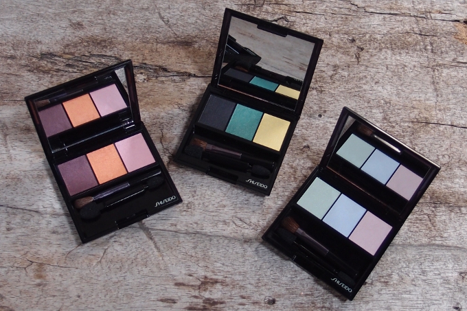 Shiseido Luminizing Satin Eye Color Trio Fall/Winter 2014
