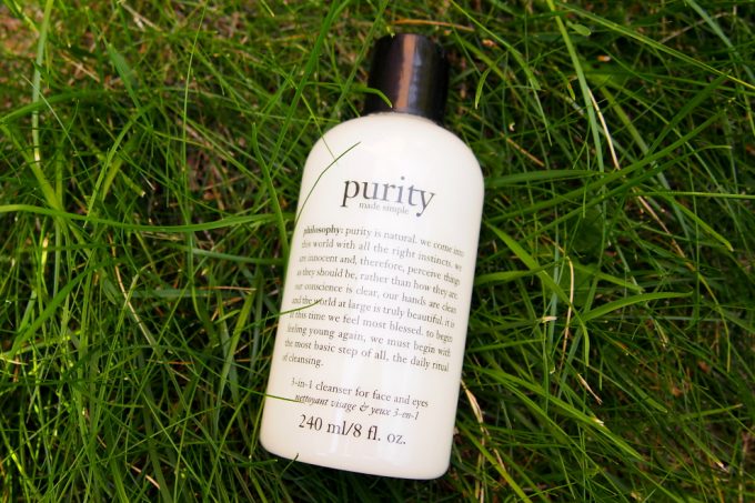 Philosophy Purity 3-in-1 cleanser for face and eyes