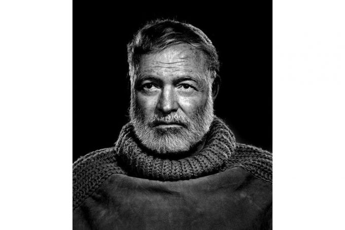Ernest Hemingway by Yousuf Karsh