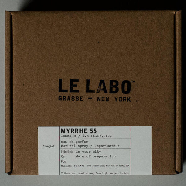 Olfaktorisk onsdag: Le Labo Myrrhe 55