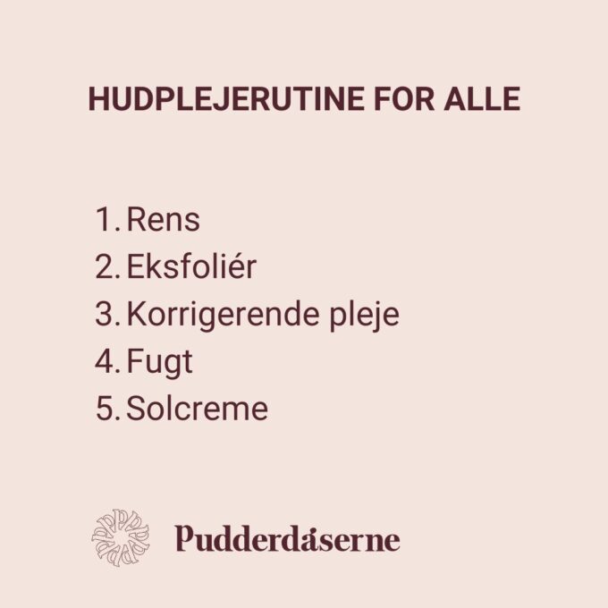 Hudplejerutine for alle
